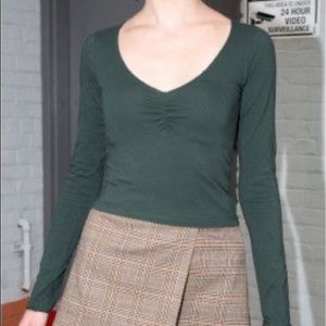 Brandy Green Top